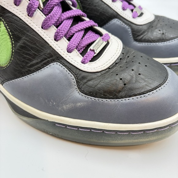 Nike Are Force 25 Nike Id Exclusive Mojo 319005-991 ‎ Rare HTF Mens Size 11 Grey main image 4